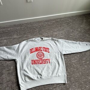 XL Delaware State university crewneck. Champions.